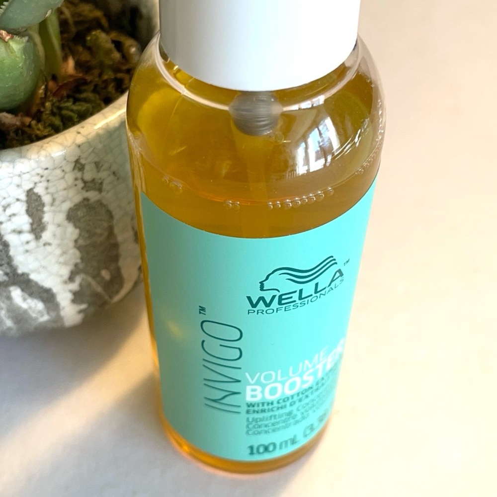 NEW: Wella professionals volume booster. Great for fine hair.